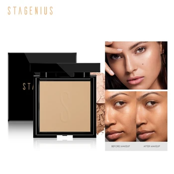 

Oil-control Pressed Powder Long Lasting Waterproof Even Skin Color Concealer Makeup Powder MKXJ