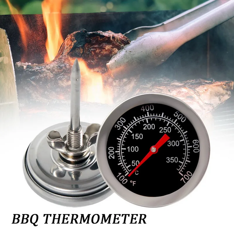 Gauge Gage Cooking Food Probe Household Kitchen Tools Stainless Steel BBQ Accessories Grill Meat Thermometer Dial Temperature |