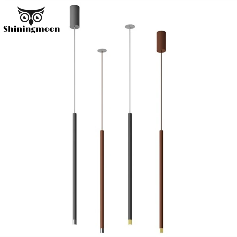 

Modern Minimalism Aluminum Pendant Lights LED Single Head Lighting Living Room Dining Room Bedside Decor Hanging Lamp Luminaria