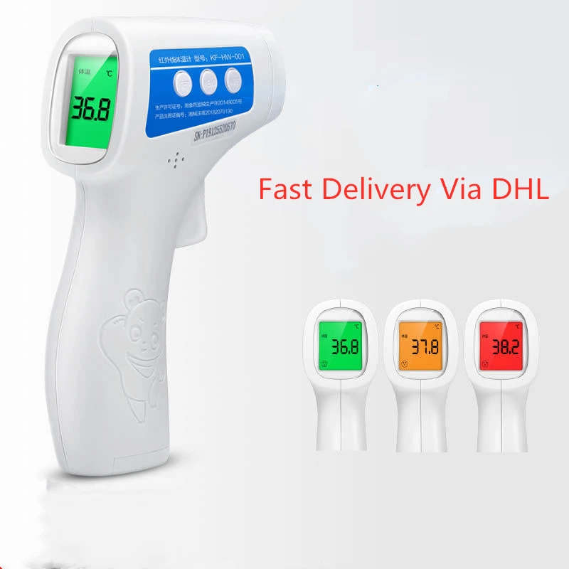 

Medical Mask Infrared Electronic Temperature Thermometer Non-Contact Forehead Fever Temperature Home Medical Forehead Fits Adult