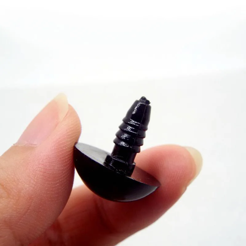 50 шт./компл. DIY куклы, игрушки, яркие глаза черный Пластик защитные глаза куклы кукла аксессуары для плюшевая игрушка «сделай сам»