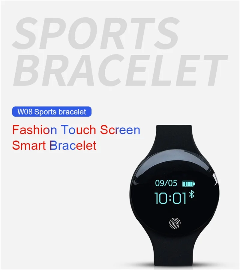Умные часы с сенсорным экраном, с датчиком движения, умные часы, спортивные, для фитнеса, для мужчин и женщин, беспроводные устройства для IOS, Android