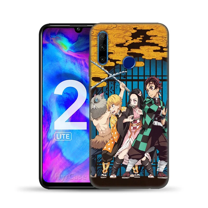 huawei silicone case Demon Slayer Japan Anime Phone Case For Huawei Honor 30 20i 10i 30i 9X 8X 8C 10X Honor20 Mate 20 10 Lite Pro Soft Silicone Cover cute phone cases huawei Cases For Huawei