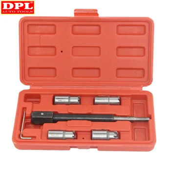 

5PCS Diesel Injector Seat Cutter Tool Set Cleaner Carbon Cutting Tool Kit