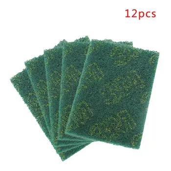 

12pcs Industrial Scouring Pad Hand Sanding Grinding Pad Coarse to Fine Polish Flexible Non-woven Rust Removal Cloth