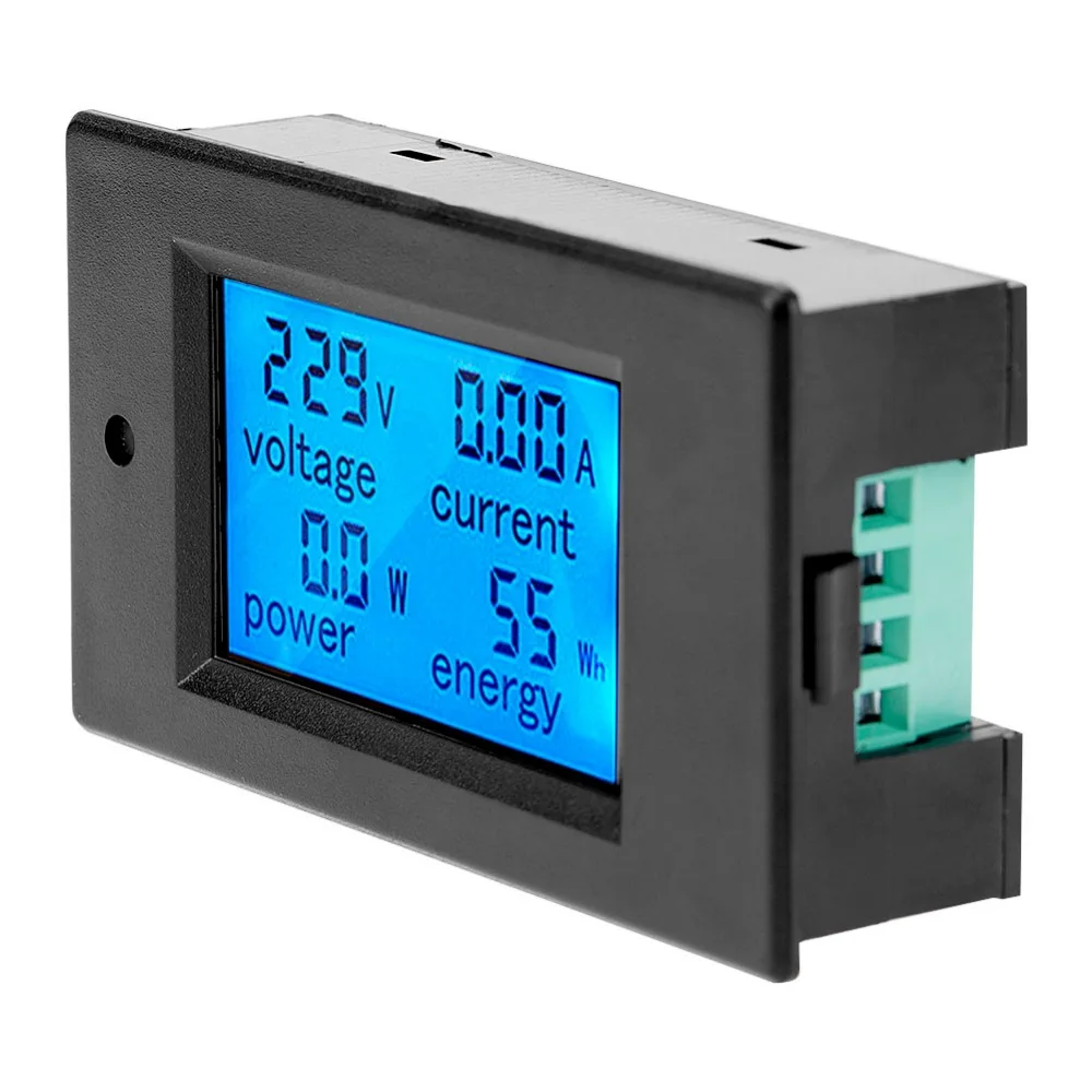 AC 80~ 260V 100A Цифровой вольтметр измеритель мощности индикатор точный Амперметр кВтч Ватт энергетическое Напряжение Ток Мощность монитор тестер
