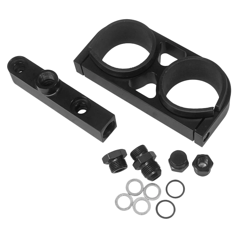 

Car Modification Accessories Fuel Dual Fuel Pump Bracket Fuel Pump Outlet Manifold Mounting Bracket Fuel Rail