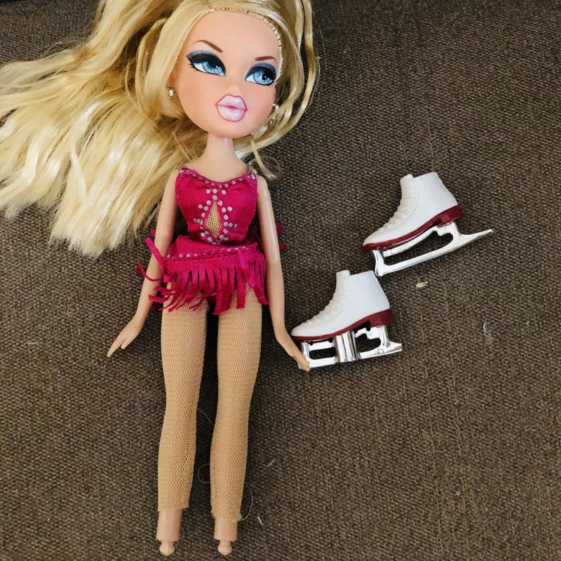 23 см модный BratzDoll большая девочка с розовыми волосами и большими глазами YASMIN красивый MGAdoll лучший подарок