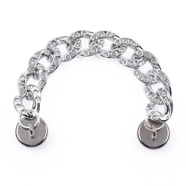 Bling Metal Croc Shoe Charms Women Butterfly Queen Crown Shoe Decorations Girl Flower Rhinestone Chains Wristband Accessories r6682-1