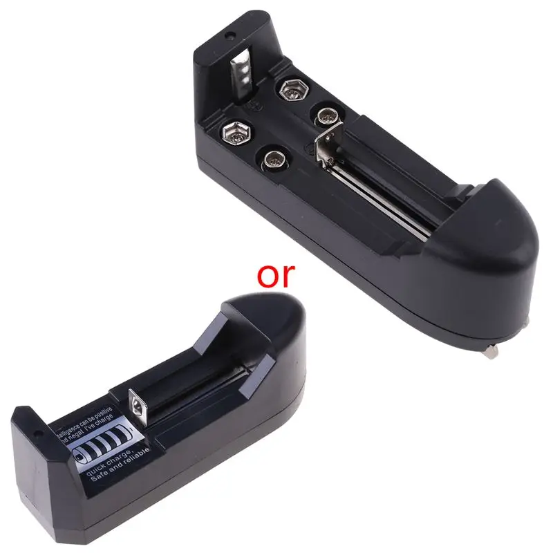 New Black Universal Battery Charger AA AAA Li Ni-Cd NiMH 3.7V 18650 E7CA |