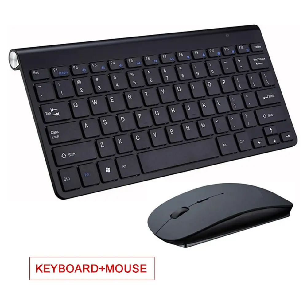 2.4G Wireless Keyboard Highly Sensitive Noiseless Wireless Mouse Combo Set Keyboards For