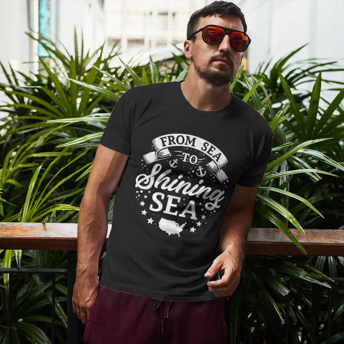 Manga From Sea To Shining Sea T Shirt Men T Shirt Summer T Shirt T Shirts Aliexpress