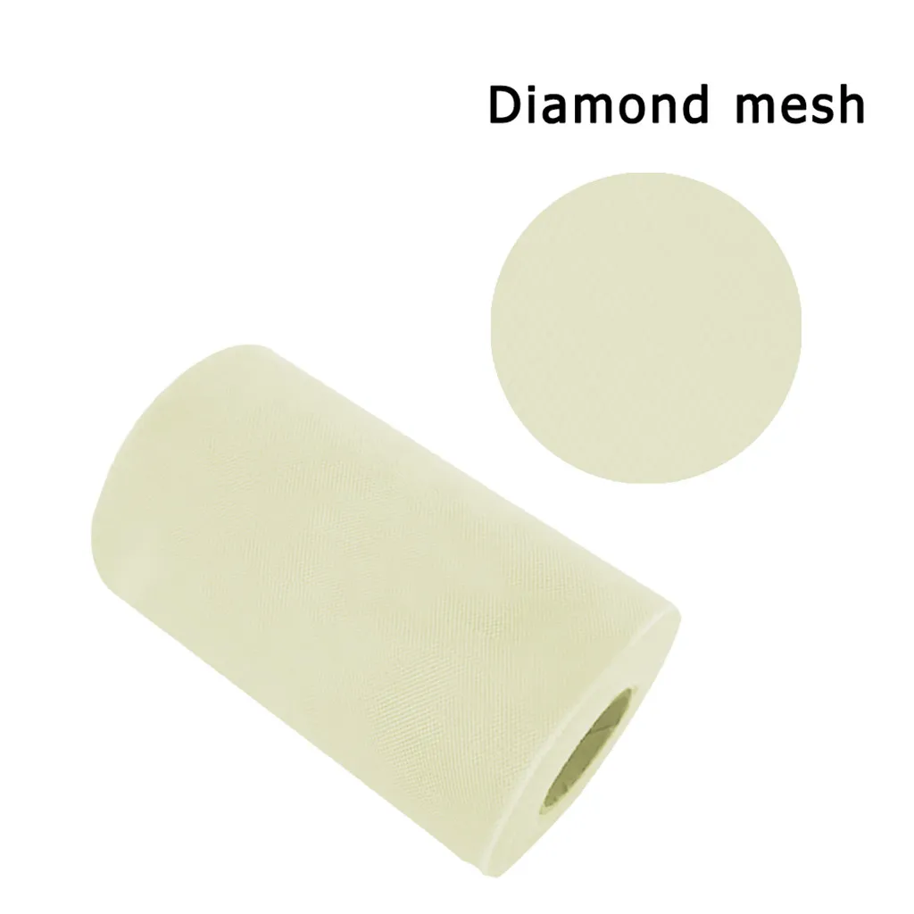 Горячая Распродажа рулонов из ткани для домашнего использования 6 дюймов x 100 ярдов(300 футов) цвета слоновой кости отлично подходят для украшения свадебной вечеринки