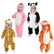 Детские комбинезоны; Комплект для новорожденных; Детский комбинезон с кроликом; комбинезон с длинными рукавами; Одежда для маленьких мальчиков; Осенняя трикотажная повседневная одежда для маленьких девочек