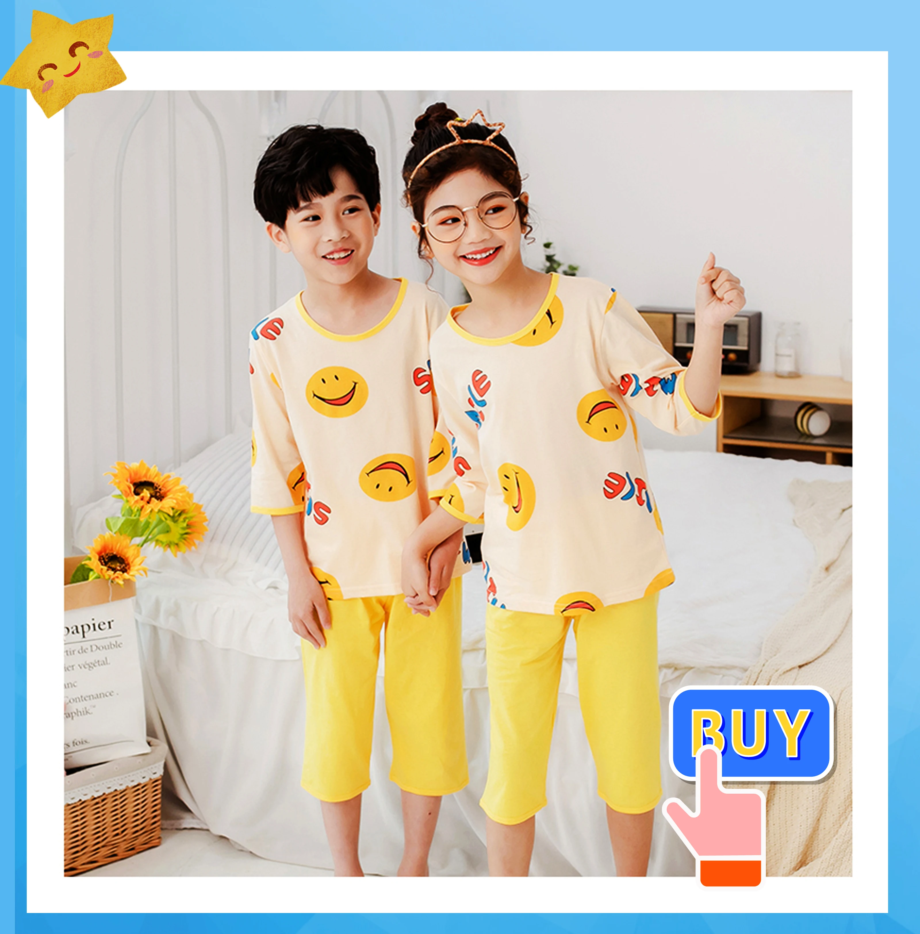 2 3 4 5 6 7 8 Yrs Boys Pajamas for Kids Children Sleepwear Short Sleeve Sleep Clothes Tops Pajama Shorts Clothing Set Boy Pijama nightgowns baby