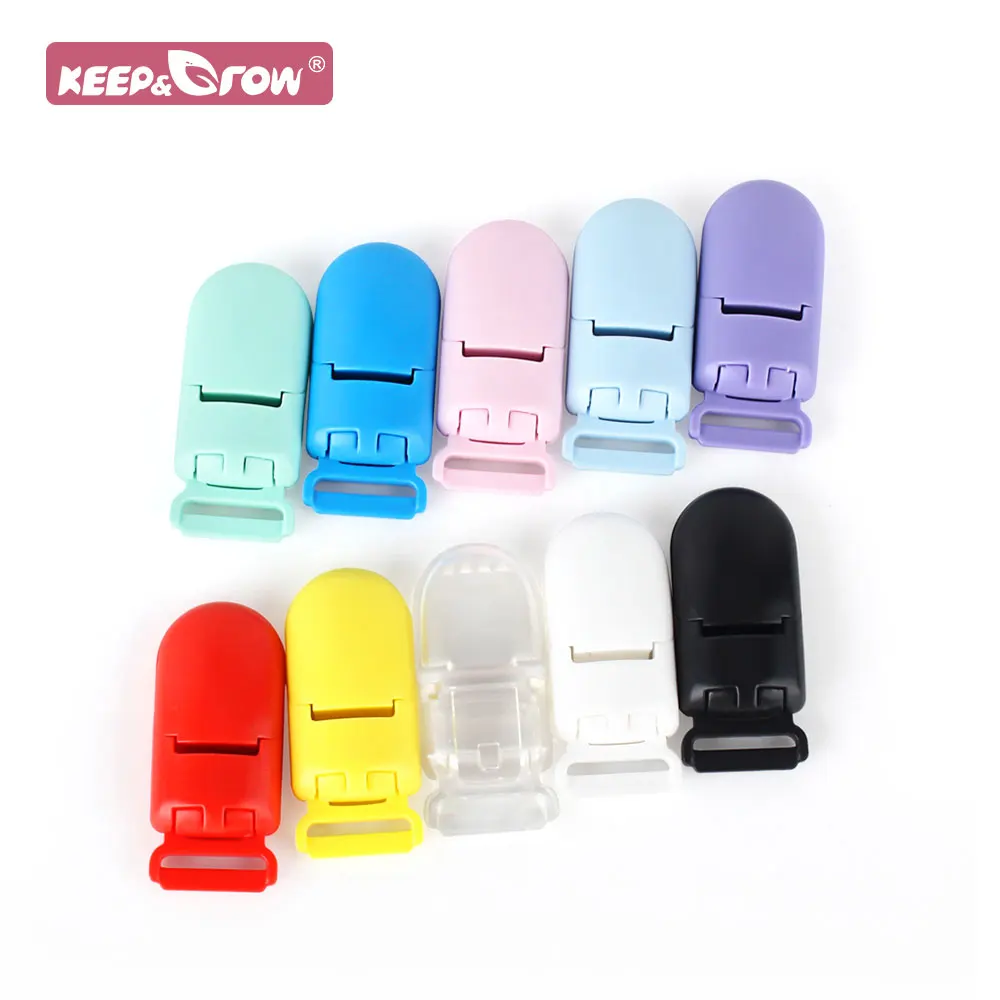 

20pcs Set Colorful Baby Pacifier Clips Personalized Dummy Holder for Soothing Teether Teething Pendant Necklaces Accessory Gift