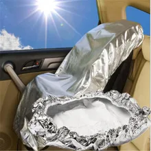 108x80 سنتيمتر سيارة مقعد الطفل مقعد الغبار العزل حامي غطاء الأطفال شريط ألومونيوم ظلة فوق البنفسجية حامي الشمس الظل حامي