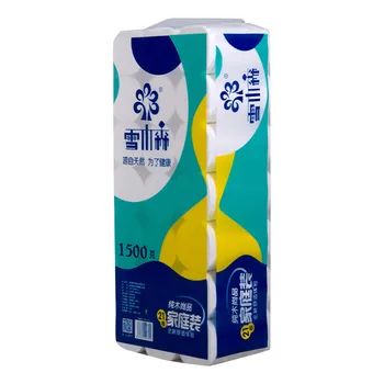 

21pcs Roll Paper Tissue Paper Roll 4 Layer Thickened Household Paper Bamboo Pulp Roll Paper Household
