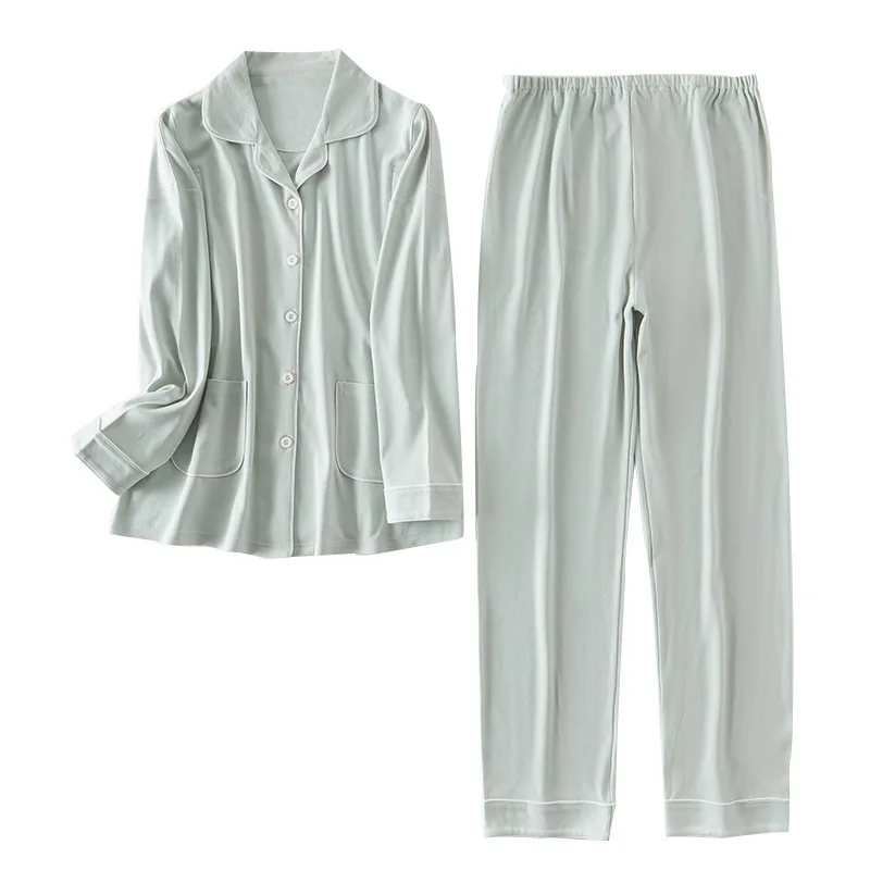 Spring Cotton Night Wear Maternity Nighties Nursing Clothes Sleepwear Breastfeeding Nightwear Pajamas Pregnancy - Image 6