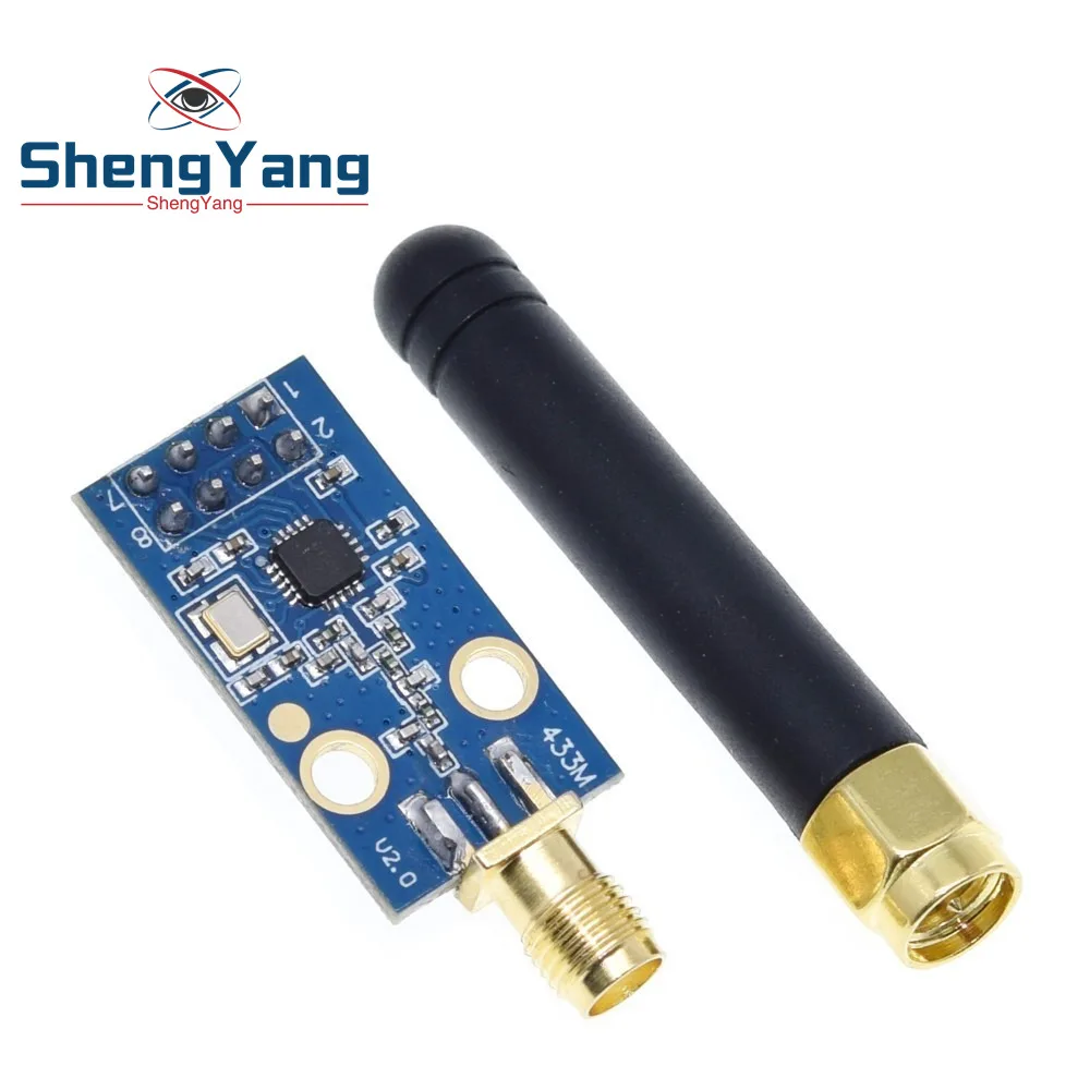 

1PCS CC1101 Wireless Module With SMA Antenna Wireless Transceiver Module For Arduino 433MHZ