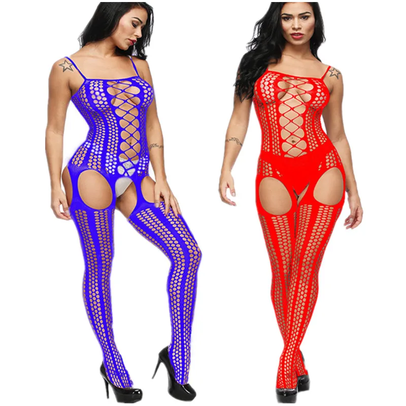 ZGOGO Sexy lingerie hot Body Suit black dobby Women Clothing Sexy Hosiery For Women Tight teddy intimates hose sexy underwear
