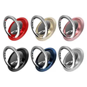 

Universal Mobile Phone Socket Holder 360 Degree Rotation Finger Ring Magnetic Car Bracket Stand Accessories Auto Air Vent Mount