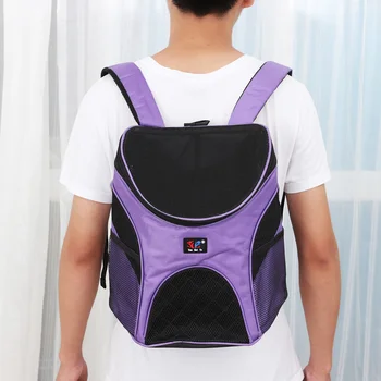 

1Pcs Fashion Breathable Portable Lightweight Pet Carrier Pet Backpack Dog Carrier for Outdoor Puppy Pets