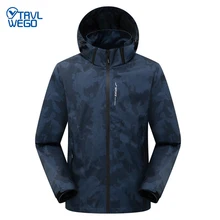 

TRVLWEGO Camping Hiking Jacket Men Autumn Outdoor Sports Coats Climbing Trekking Windbreaker Travel Waterproof Skating Female