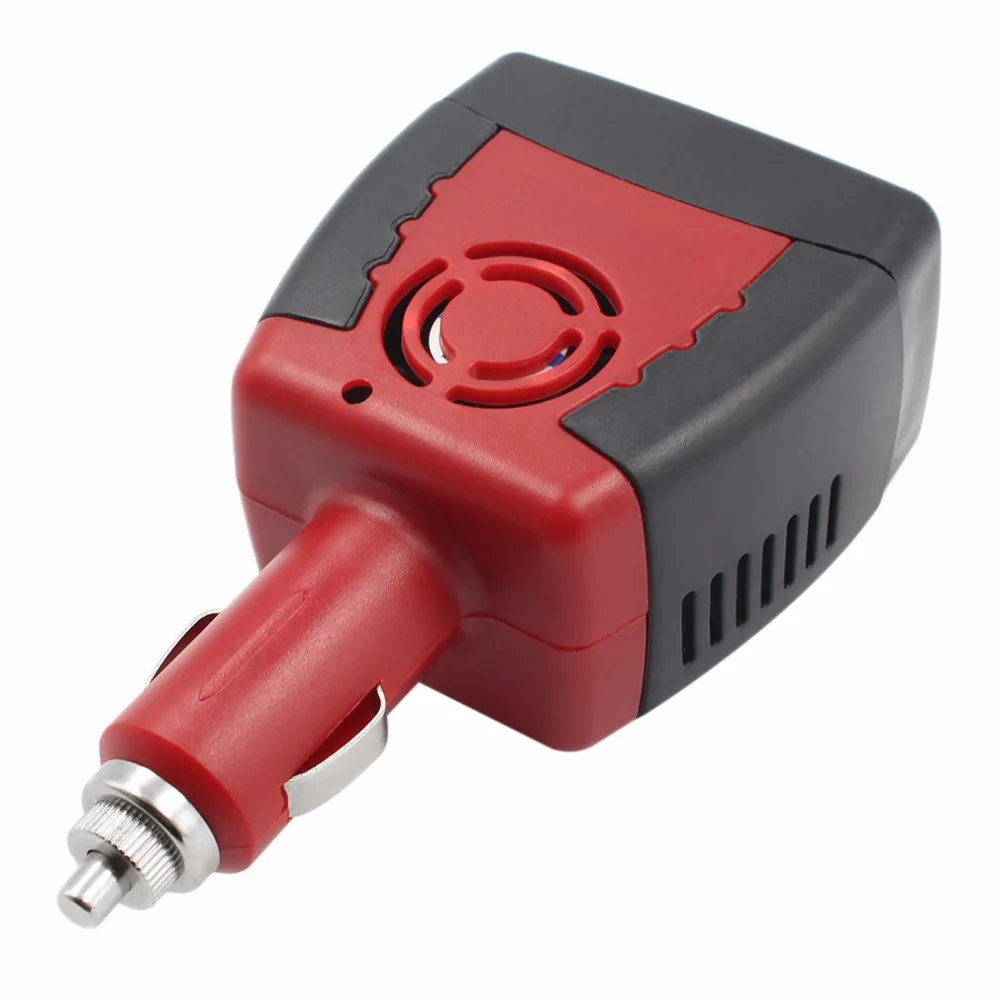 1pcs DC 12V input voltage and AC 220V output 150W car power inverter with USB port