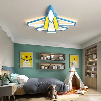 

Creative Aircraft Chandeliers Bedroom Modern Chandelier Home Decoration Led Chandelier Lighting Ceiling for Children's Room Baby