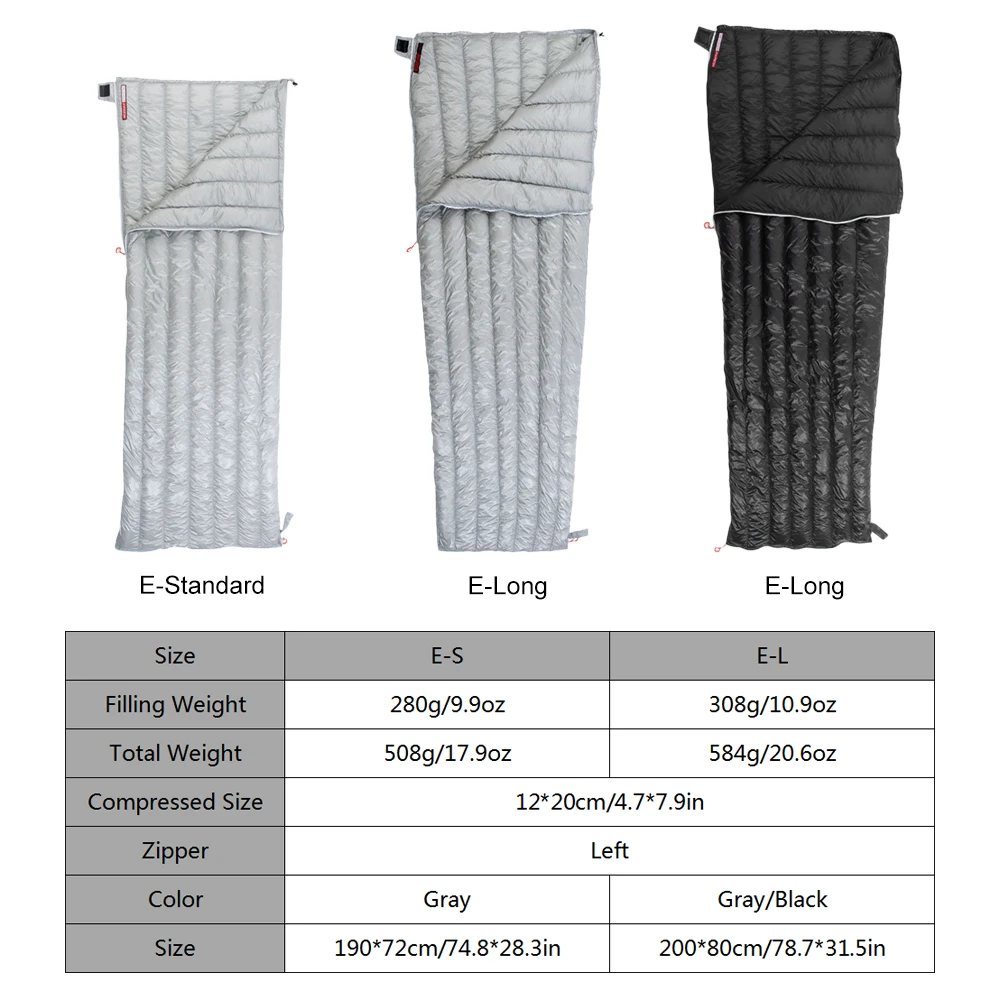 

outdoor camping Ultralight Waterproof Goose Down Sleeping Bag Envelope Type Lazy Bag Camping Sleeping Bags camping accessories