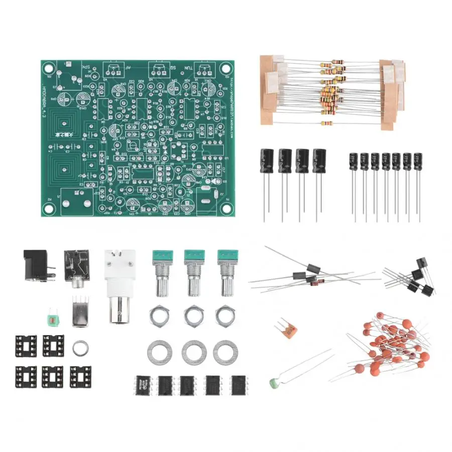 Радио Airband авиационная рация приемник DIY Kit Высокая чувствительность 118-136 МГц AM