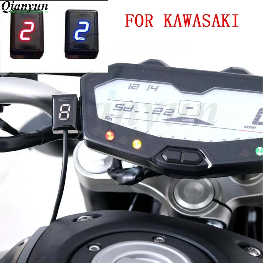 Для Kawasaki Z250/SL Z300 Z650 Z750 Z750R Z800 Z800E Z900 Z1000 мотоцикл 1-6 уровень ЭБУ разъем крепление скорость шестерни дисплей индикатор
