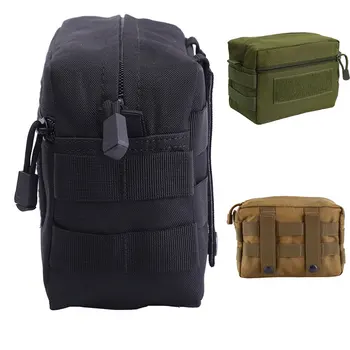 Tactical Molle Pouch 1000D Outdoor Military Hunting Belt Pouch Waist Pack EDC Kit Bag Durable Medical Bag Utility Accessory Bag