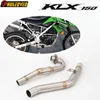 KLX150 KLX150BF KLX150L Exhaust Link Pipe Motorcycle Exhaust System Front Pipe Mid Connect Pipe Tube for KLX150 Muffler Escape