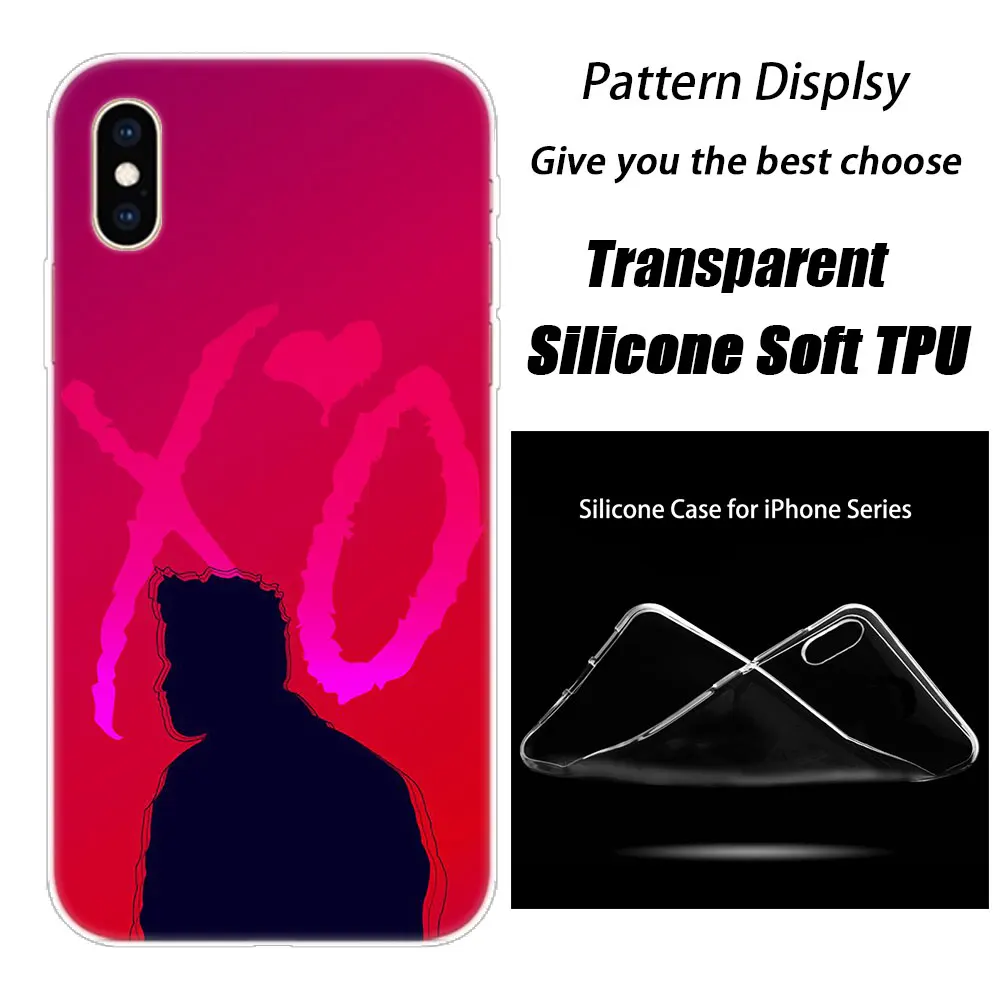 014 Горячий Starboy выходные дни XO Мягкий силиконовый чехол для Apple iPhone 11 Pro XS MAX X XR 7 8 Plus 6 6s Plus 5 5S SE Модный чехол - Цвет: 014