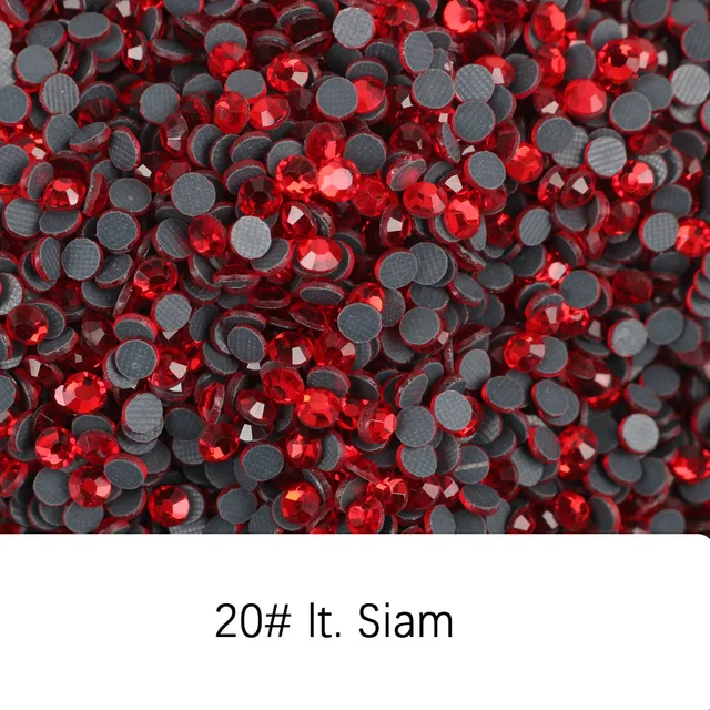 1000 Gross 140,000Pcs  bulk Wholesale Big Pack DMC Hotfix Rhinestones   Crystal Glass  Better Stone With Glue On Stones 20