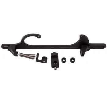 

Black Aluminum Throttle Cable Bracket Carburetor Kit For 4150 4160 Series Carb