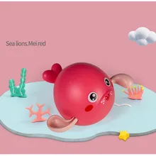 Jouet de bain pour bébé, jouet amusant, petit Lion de mer, livraison gratuite