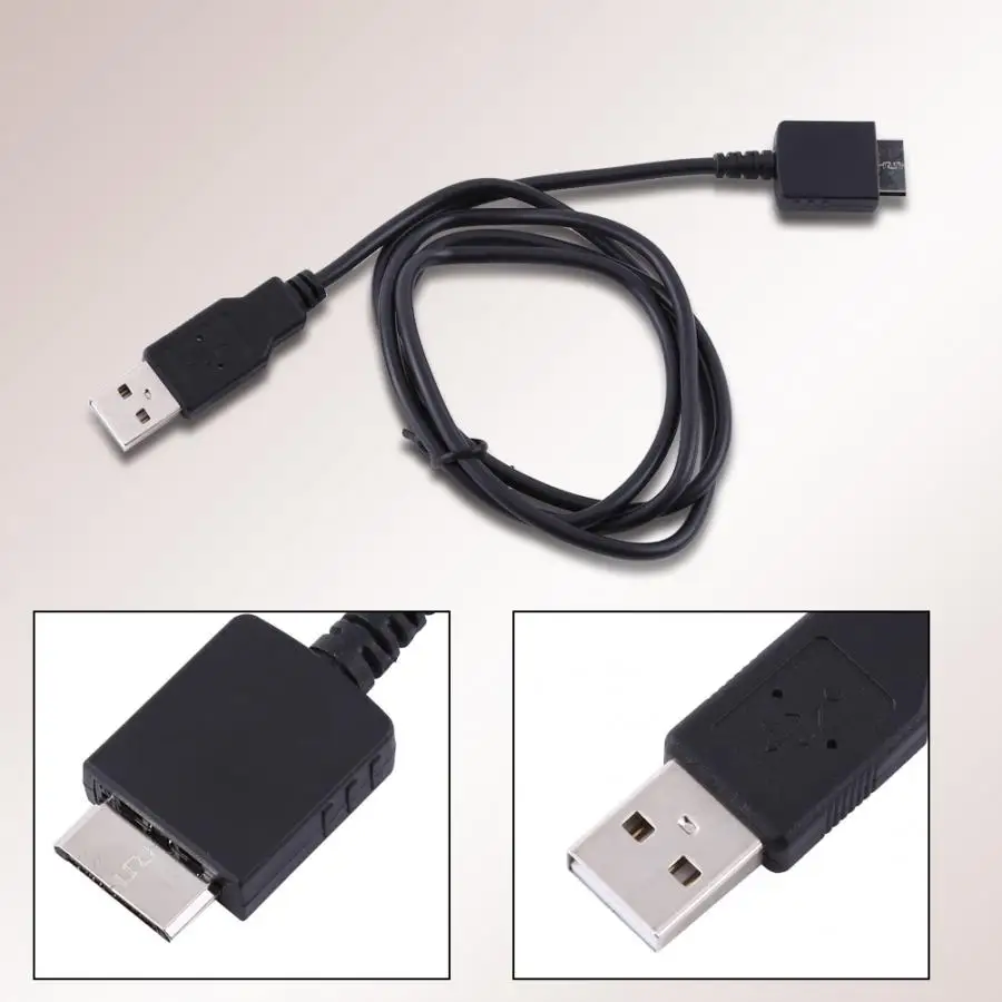 USB кабель для высокоскоростной передачи данных зарядный кабель для sony A S X для sony NWZ-A844 NWZ-A845 MP3 Mp4 плеер