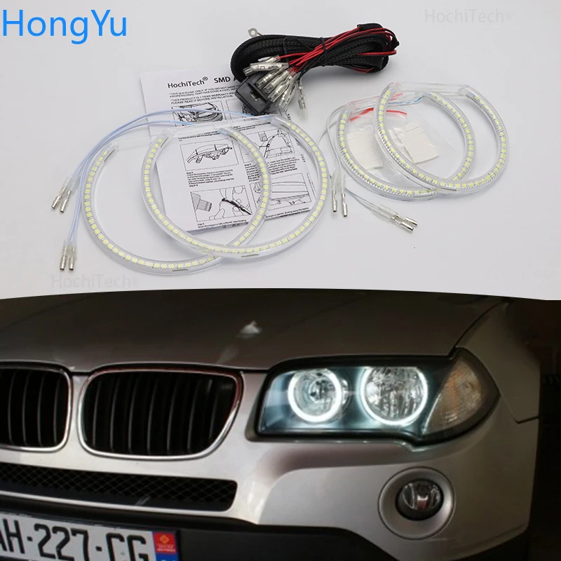 Галогенные фары Smd комплект светодиодов глаза ангела для BMW E83 X3 2003-2010 отличное