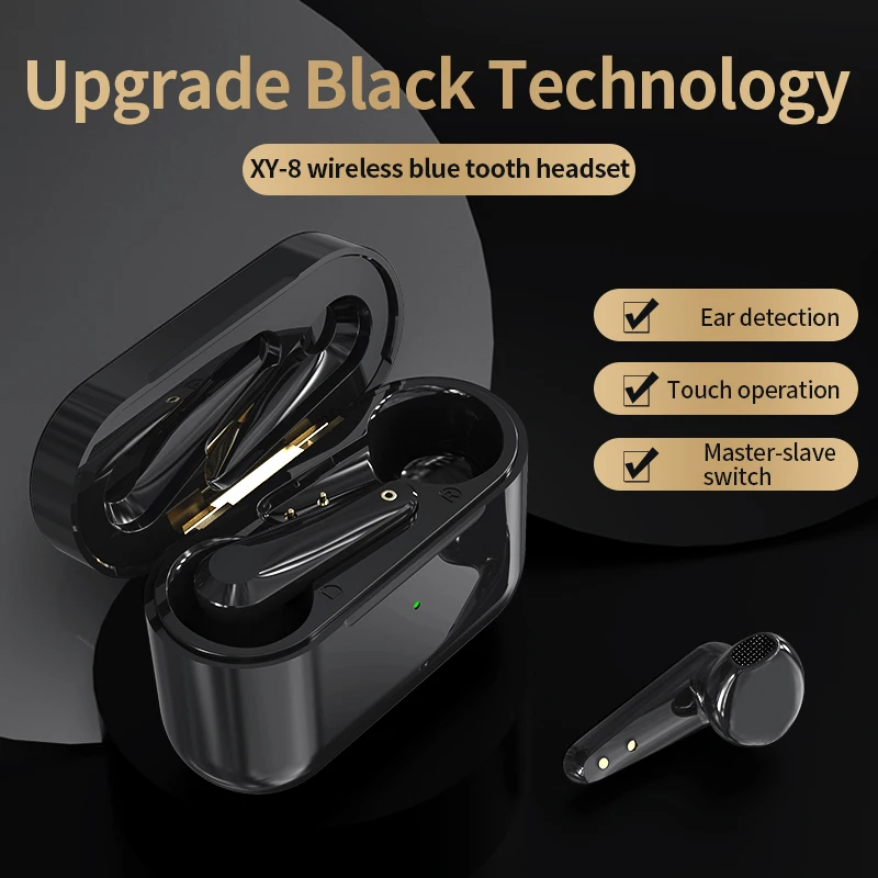 Wireless Bluetooth Earphone Stereo Earbud Headset With Charging Box for iPhone 6 7 8 x Android IOS Systems