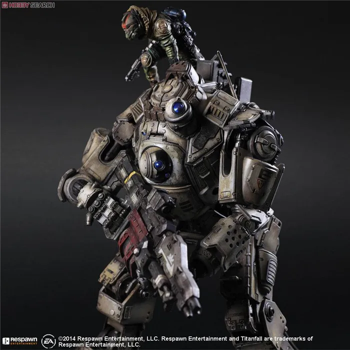 Pa фигурки Titanfall Atlas куклы вариант фигура кукла вер. ПВХ Фигурки Коллекционная модель игрушки 26 см