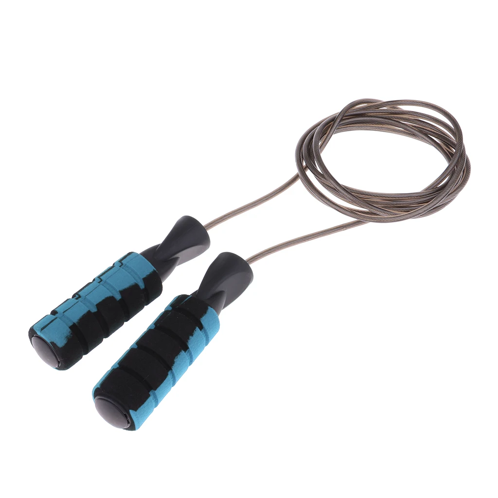 Elastic Jump Rope Easily Adjustable Comfortable Handles for Men Women & Kids for Fitness Body Build Cardio General Workout