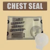 Chest Seal Quick Useful Chest Wound Emergency Occlusive Dressing Bandage First Aid Kit Accessories With Vent ► Photo 1/6