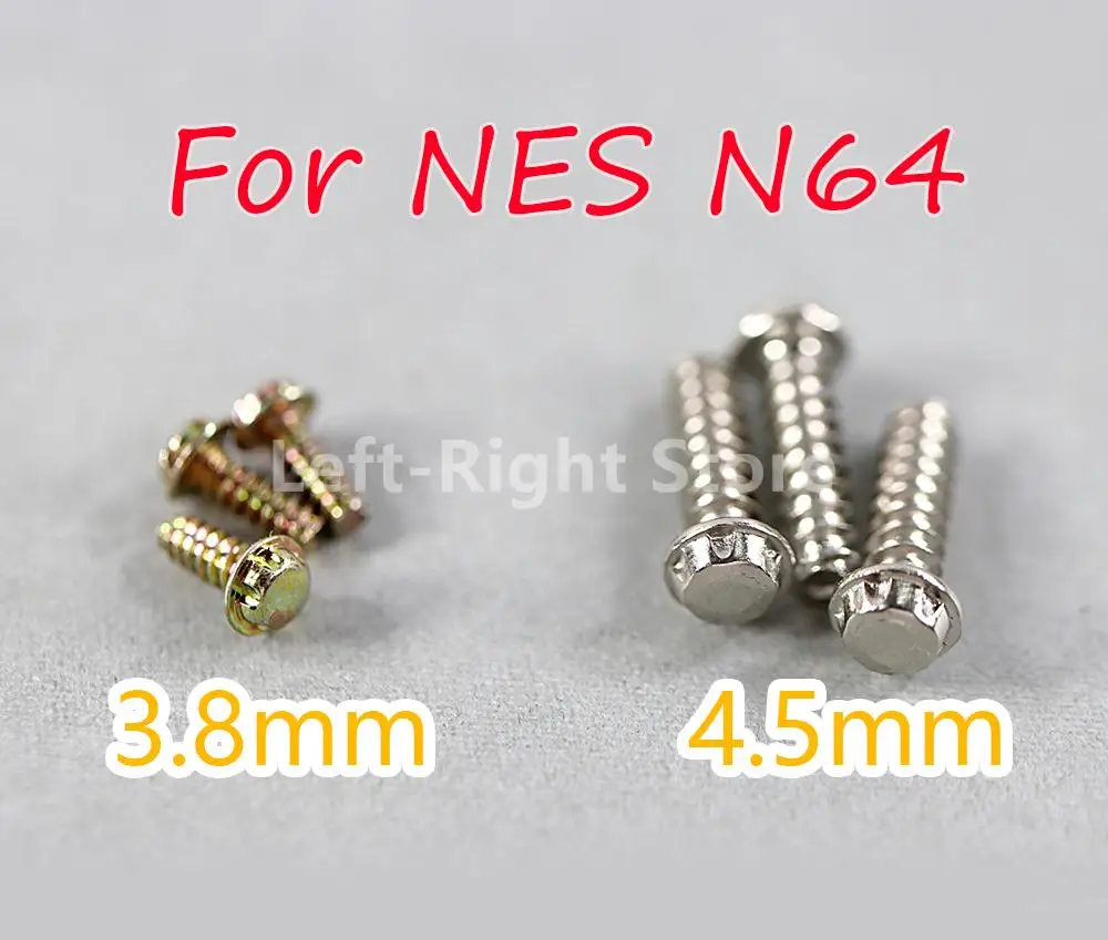 15Pcs 3.8Mm 4.5Mm Viti Di Sicurezza Per Nintendo Nes Snes N64 Per Viti Per Console E Cartuccia Gameboy Gb