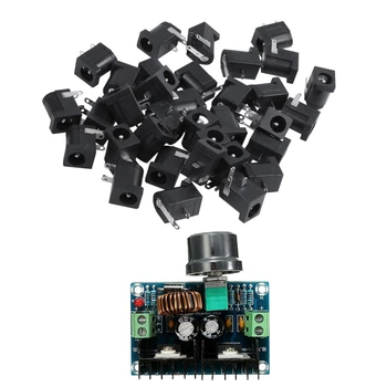 

1x DC-DC Buck Converter 4V-40V 8A Voltage Power Step-Down Module & 35PCS 2.1mmx5.5mm Barrel-Type DC Power Jacks
