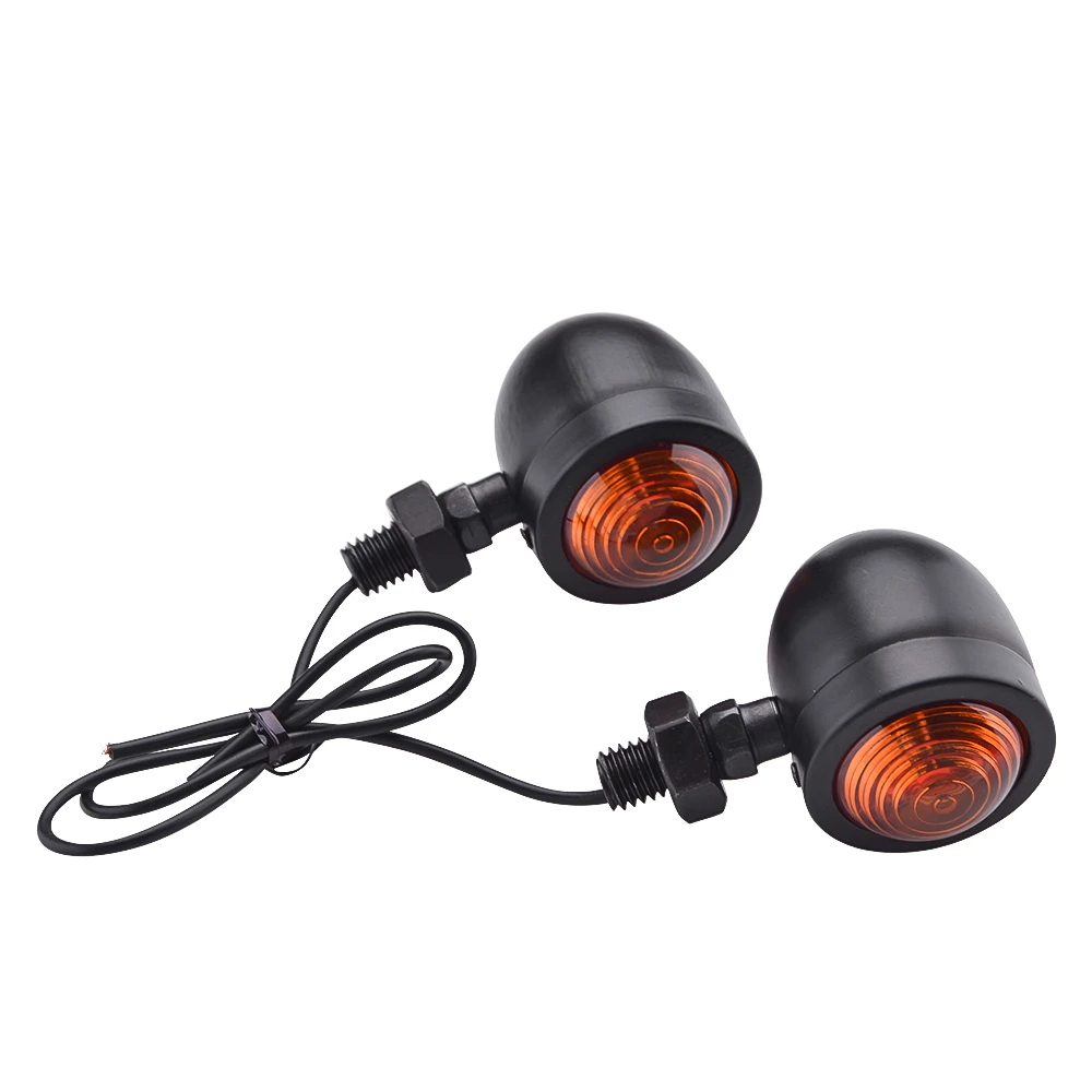 

New Universal Vintage Style Motorcycle custom turn signal light Cornering lamp turn light steering lamp direction indicator
