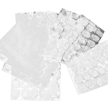 

Double-Side Nail Glue Sticker, False Nail Glue Jelly Gel Tape Adhesive Tabs Nail Glue Transparent Flexible Adhesive Fake Nails T