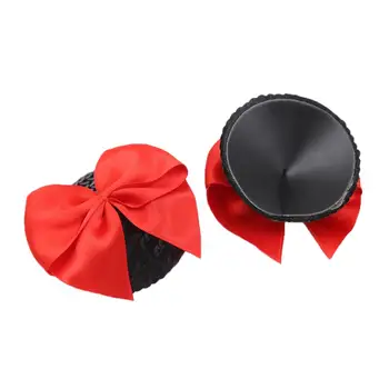 

Reusable Silicone Sequin Adhesive Nipple Cover Bowknot Pasties Bra for Women
